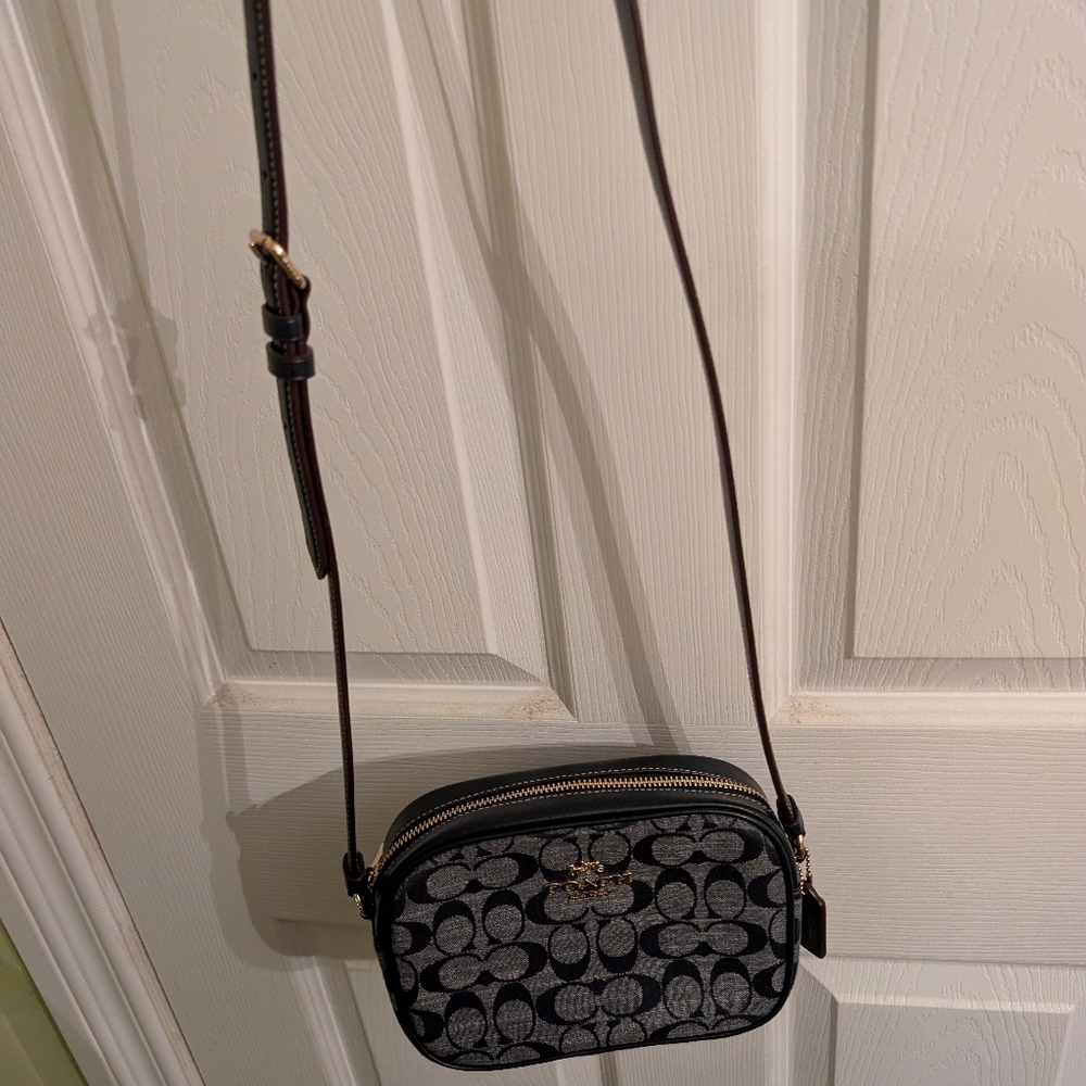 Coach Mini Jamie Denim Style Camera Bag - Picture 13 of 13
